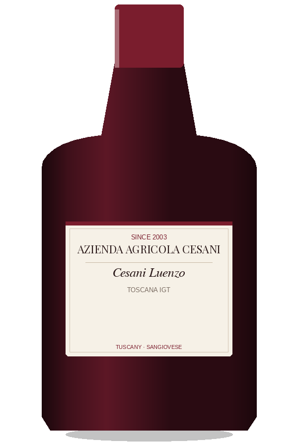 Cesani Luenzo by Azienda Agricola Cesani, bottle illustration