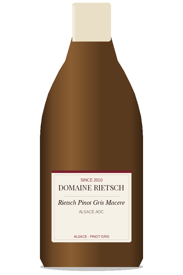 Rietsch Pinot Gris Macere by Domaine Rietsch, bottle illustration
