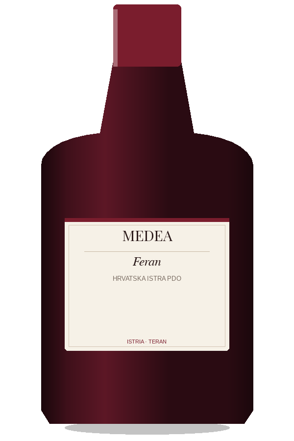 Feran by Medea, bottle illustration