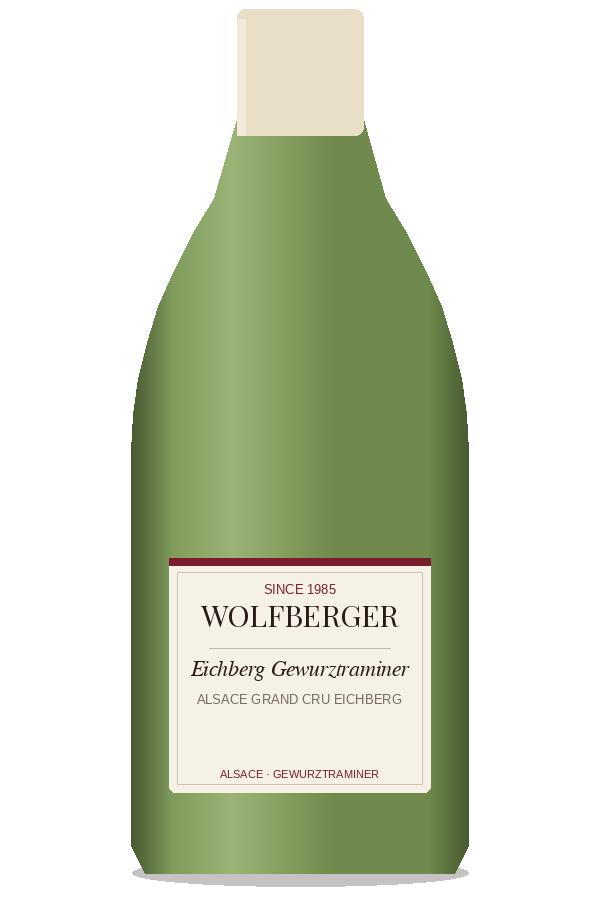 Wolfberger Eichberg Gewurztraminer by Wolfberger, bottle illustration