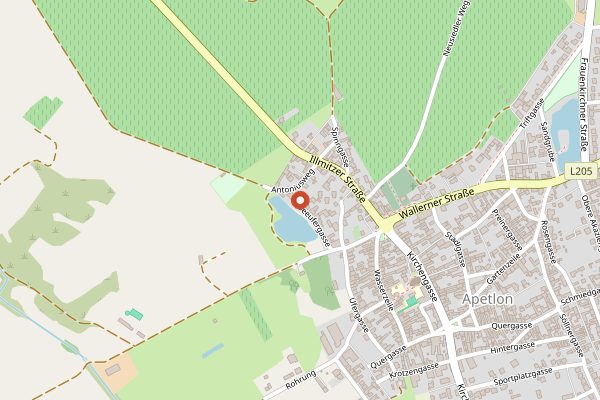 Map showing Weingut Velich in Burgenland