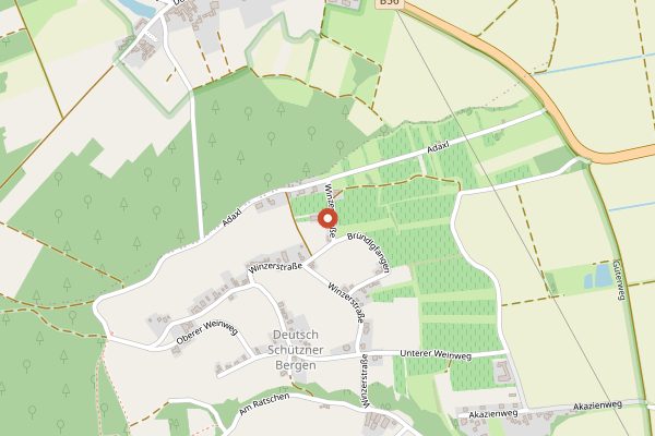 Map showing Weingut Krutzler in Burgenland