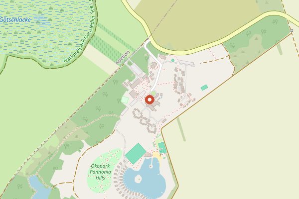 Map showing Restaurant die Möwe in Burgenland