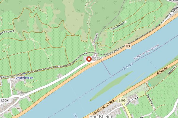 Map showing Weingut Pichler-Krutzler Tasting Room in Wachau