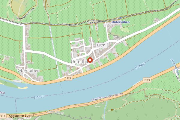 Map showing Weingut Tegernseerhof in Wachau