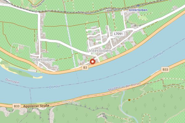 Map showing Weingut Konrad in Wachau