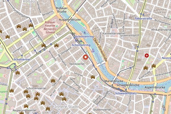 Map showing Vienna Explorer Wachau Winery Bike Tour in Wachau