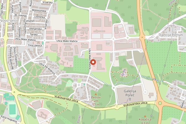 Map showing Festigia Taste & Shop (Agrolaguna) in Istria