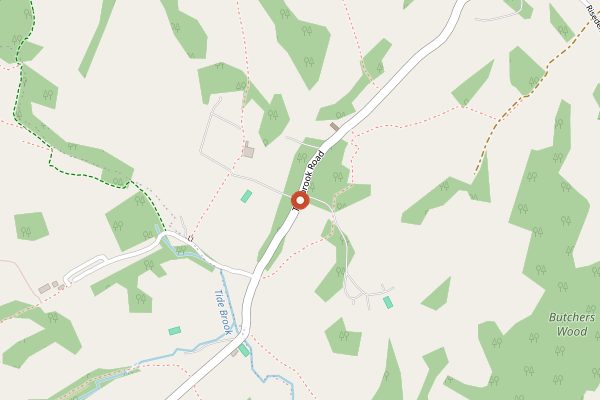 Map showing Mousehall Distillery and Winery in Sussex