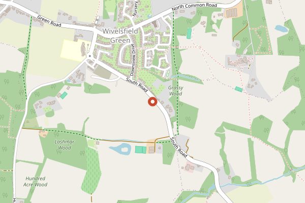 Map showing Sugrue South Downs in Sussex