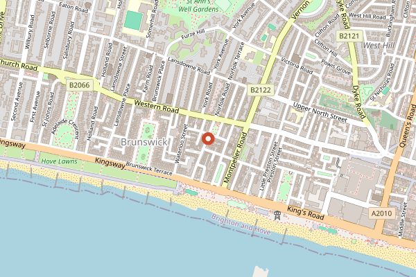 Map showing Plates in Sussex