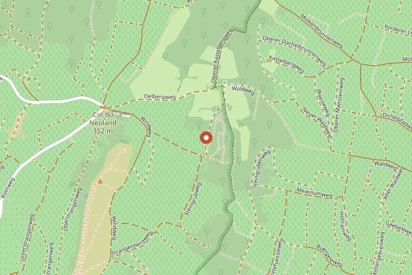 Map showing Domaine Pierre Frick (zero-sulphur) in Alsace