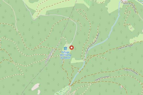 Map showing Distillerie G. Miclo in Alsace