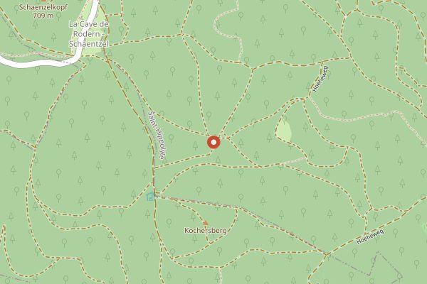 Map showing Domaine Muller-Koeberle in Alsace