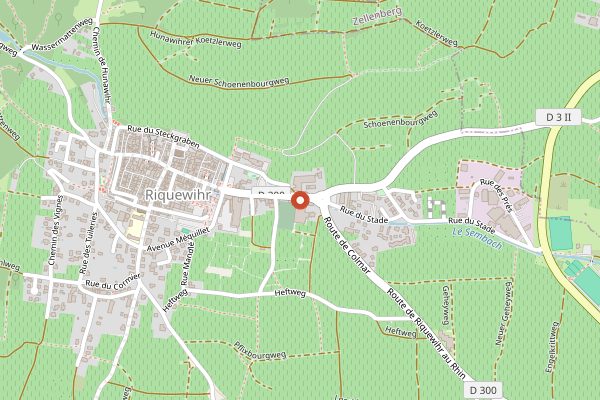 Map showing Dopff au Moulin in Alsace