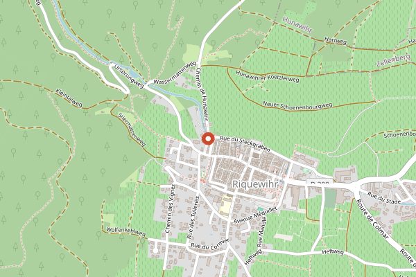 Map showing Domaine Trapet Alsace in Alsace