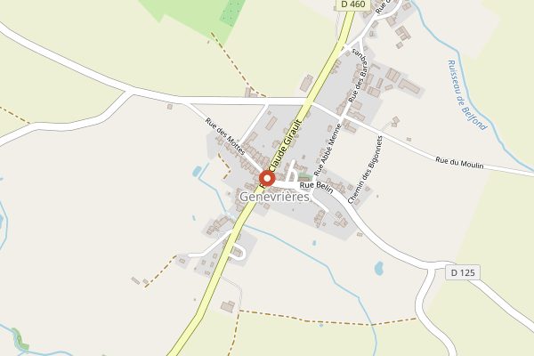Map showing Ferme et Fromagerie Remillet in Champagne