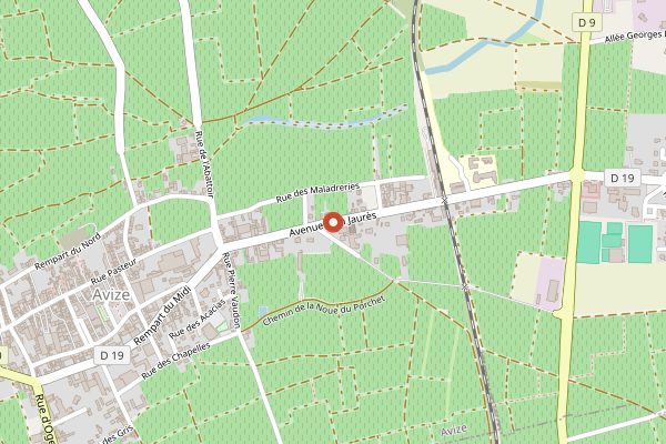 Map showing Champagne Pascal Agrapart in Champagne