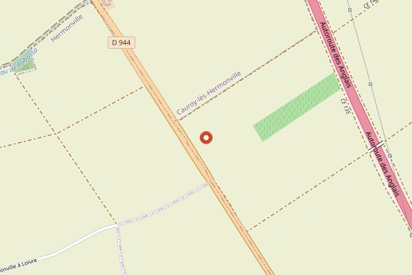 Map showing Champagne Chartogne-Taillet in Champagne