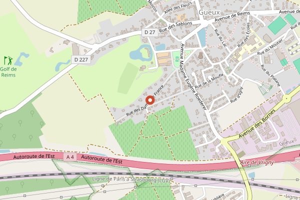 Map showing Champagne La Closerie (Jerome Prevost) in Champagne