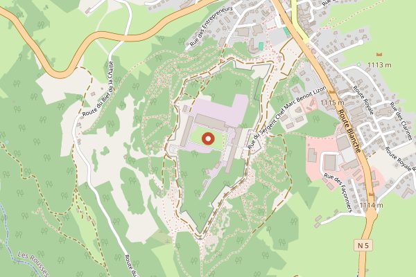 Map showing Guided visit of the Juraflore Comté cellars in Jura