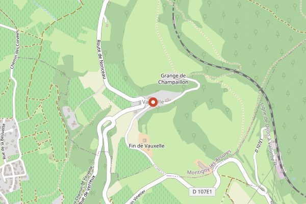 Map showing Domaine Jean-Louis Tissot in Jura