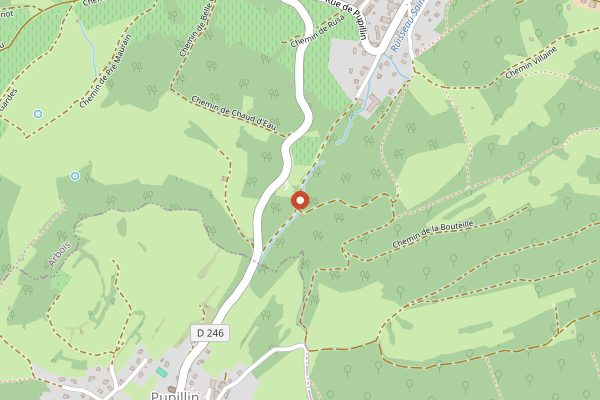 Map showing Domaine Ligier Pere et Fils in Jura