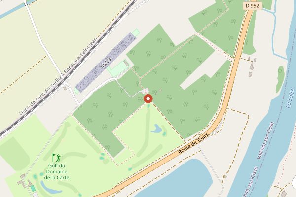 Map showing Domaine Pascal Cotat in Loire Valley