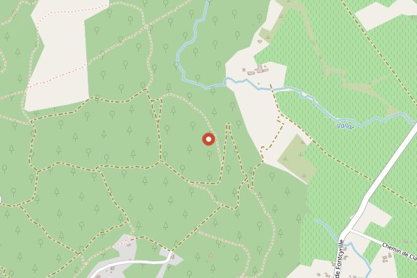 Map showing Chateau d'Esclans Tasting Cellar in Provence