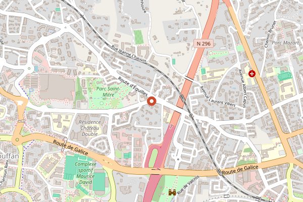 Map showing Maison des Vins des Coteaux d'Aix-en-Provence in Provence