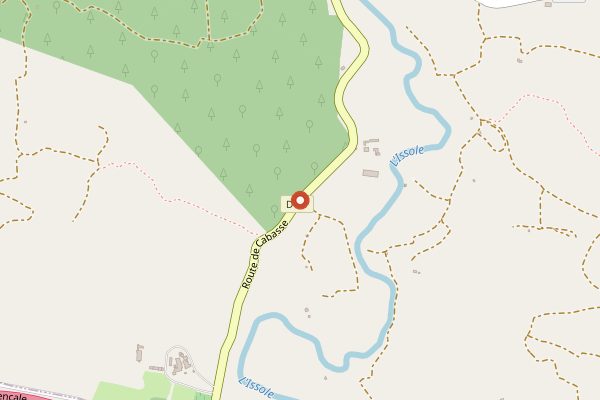 Map showing Domaine Gavoty in Provence