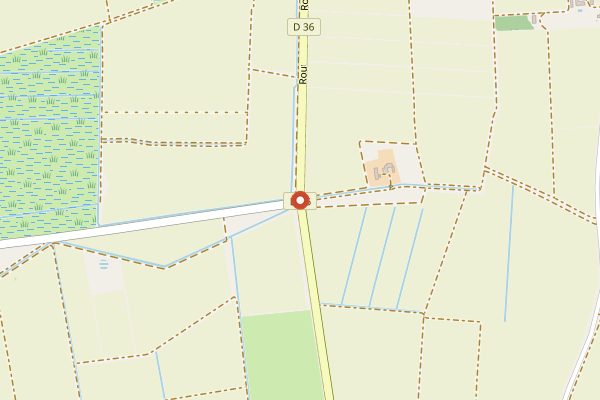 Map showing La Chassagnette in Provence