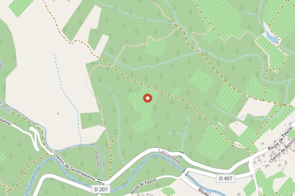 Map showing Terra Cabra: Picodon ageing rooms and goat-cheese exhibition in Rhone Valley