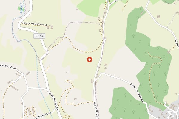 Map showing Maison Cardot, Ferme du Rivoiron in Rhone Valley