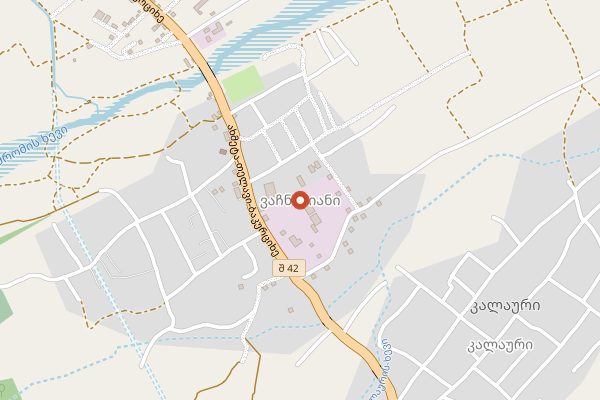 Map showing Ibero Winery in Kakheti