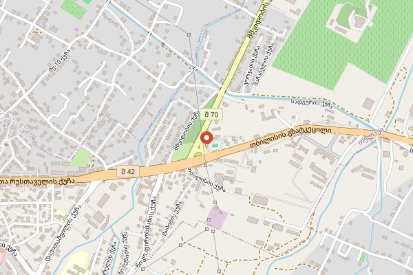 Map showing Kakhuri in Kakheti