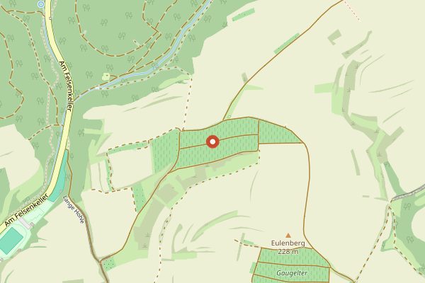 Map showing Weingut Burg Ravensburg in Baden