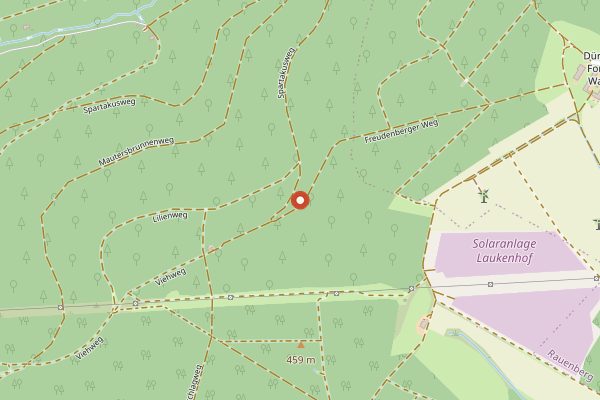 Map showing Edelobstbrennerei Ziegler in Baden