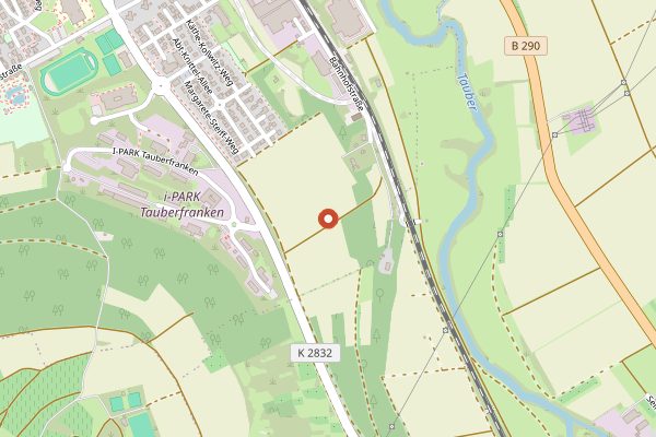 Map showing Vinothek der Becksteiner WeinWelt in Baden