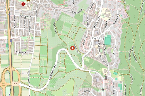 Map showing Hotelfachschule Heidelberg in Baden