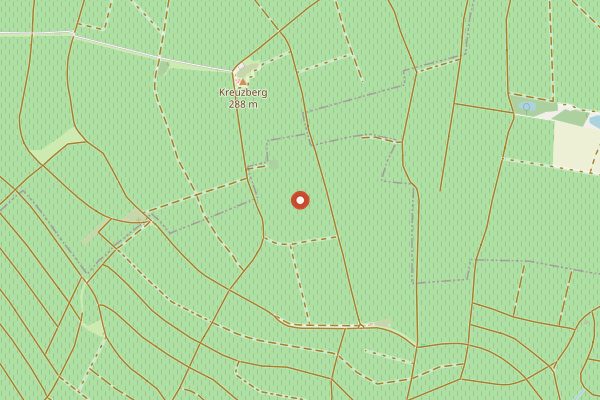 Map showing Weingut Glaser-Himmelstoss in Franken