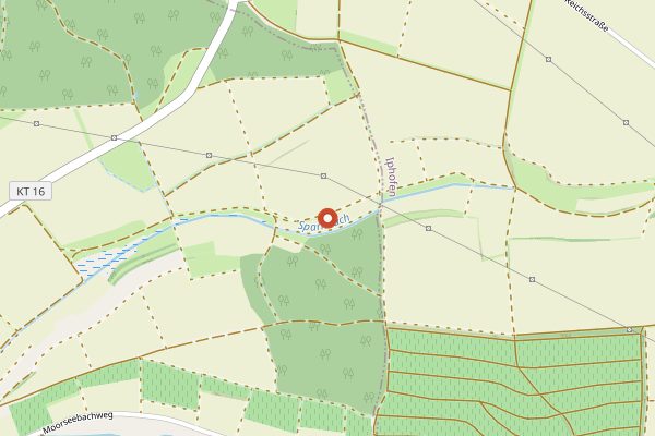 Map showing Weingut Paul Weltner in Franken