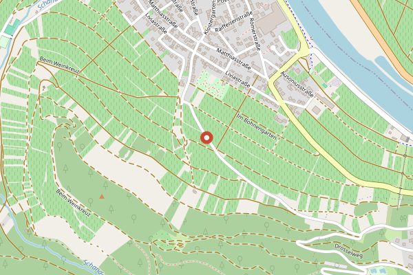 Map showing Weingut Carl Loewen in Mosel