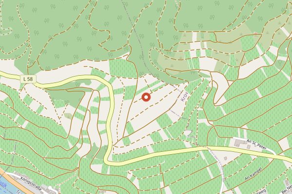 Map showing Weingut Dr. Hermann in Mosel