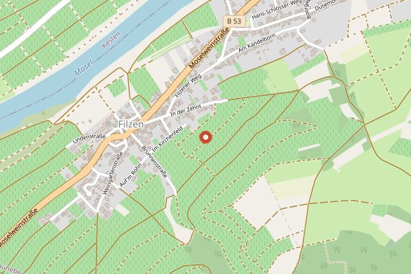 Map showing Weingut Fritz Haag in Mosel