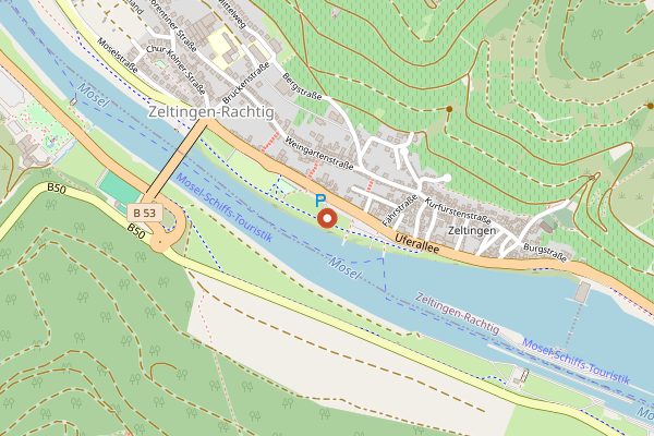 Map showing Weingut Heinrichshof in Mosel