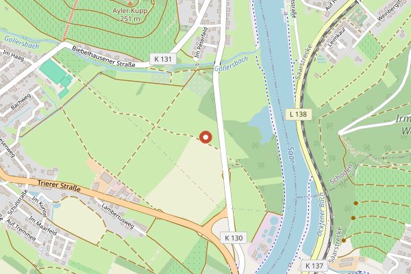 Map showing Weingut Peter Lauer in Mosel