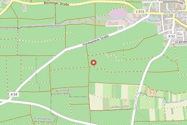 Map showing Weingut Oekonomierat Rebholz in Pfalz
