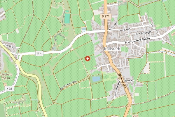Map showing Weingut Koehler-Ruprecht in Pfalz