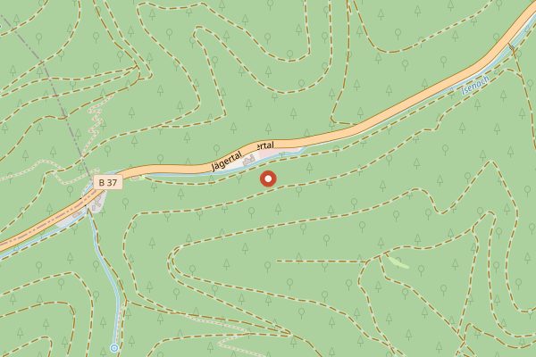 Map showing Weingut Pfeffingen in Pfalz